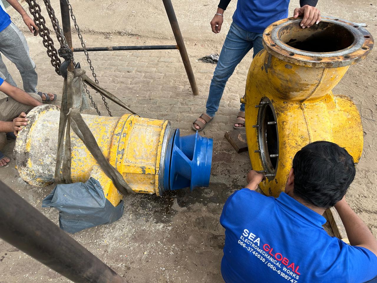 Submersible Pump Repair and Overhauling Abu Dhabi